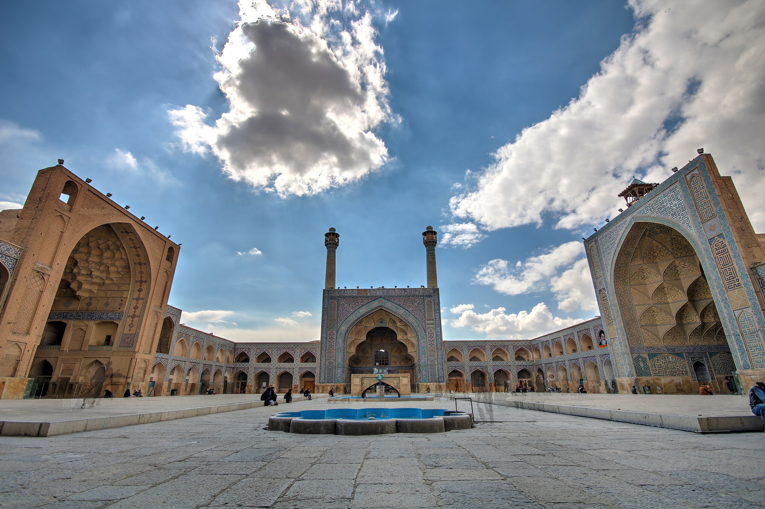 The Pink Mosque at Shiraz, Iran